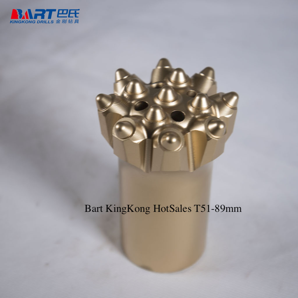T51-89mm Rocket Thread Button Bits Hot Sales Products